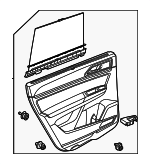 3CM867212GZUM - : Door Trim Panel for Volkswagen Image