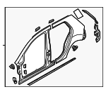 5G4809051 - Body: Uniside Panel for Volkswagen Image