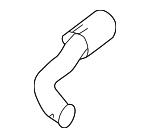 95811125252 - : Exhaust Tail Pipe for Porsche: Cayenne Image