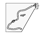 TD1867500A - Body: Hose Assembly for Mazda: CX-9 Image