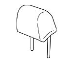 81140TRTA01ZC - Body: Headrest for Honda: Clarity Image