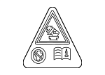 8179006 - Body: Caution Label for Mercedes-Benz Image