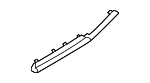 9Y0807650BOK1 - Body: Lower Molding for Porsche Image