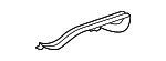 9Y0807837AOK1 - Body: Trim Bezel for Porsche Image
