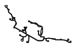 61125A75A07 - Body: Wire Harness for BMW Image