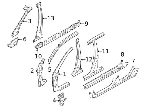 Rocker for 2013 Subaru Outback #0