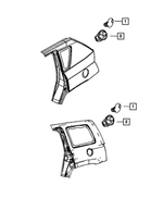 5160097AF - Body Sheet Metal Except Doors: Fuel Fill Door for Mopar Image