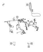 68629806AA - Electrical: Instrument Panel Wiring for Mopar Image