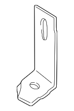 38145859B - Engine: Oil Line Bracket for Volkswagen: Beetle, Jetta Image