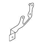 2020-2024 Porsche Taycan - Auxiliary Pump Rear Bracket