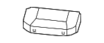 68050761AA - Body: Seat Cushion Pad for Mopar Image