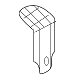 3CN821112B - Body: End Plate for Volkswagen: Atlas, Atlas Cross Sport Image