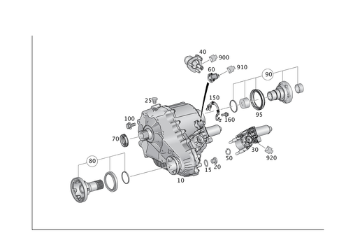 Complete Transfer Case for 2011 Mercedes-Benz GL350 #0