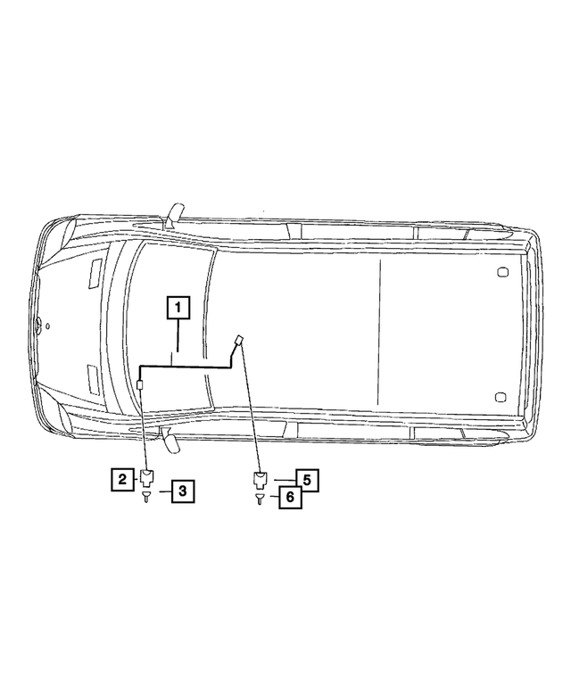 68011457AA - Electrical: Wiring for Dodge: Sprinter 2500, Sprinter 3500 Image