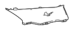625700C030C0 - Body: Rear Trim for Toyota: Sequoia Image