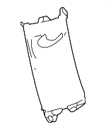 625500C050C0 - : Upper Quarter Trim for Toyota Image