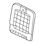 1QA10DK2AA - Body: Seat Back Panel for Mopar Image