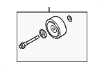11925JA11A - Cooling System: Idler Pulley for Nissan Image