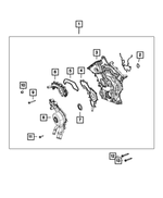 5184653AF - 3.0L Gas; Engine: Coolant Crossover for Mopar Image