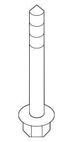 90175S5A000 - Suspension: Engine Cradle Mount Bolt for Honda: Civic, CR-V, Element, HR-V Image