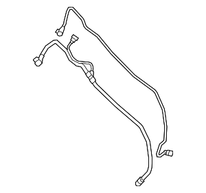 84025035 - : Part# 84025035 Vapor Canister Air Inlet Hose for Buick: Regal Sportback, Regal TourX Image