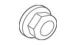 1327306001 - Body: Handle Base Nut for Hyundai Image