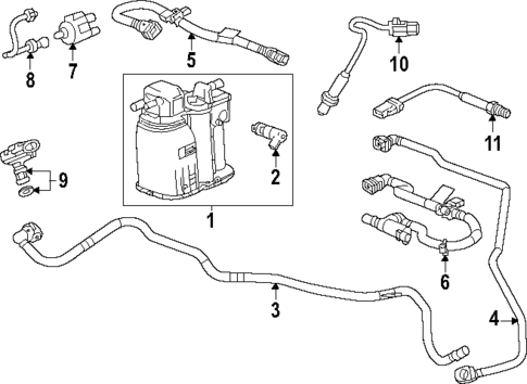 Emission Components for 2025 Chevrolet Equinox #0