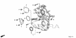 1141358GA00 - : Holder, Bearing for Acura Image