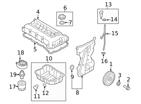 Engine Parts for 2016 Kia Optima #0