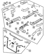 5103397AC - : Radiator Crossmember for Mopar Image