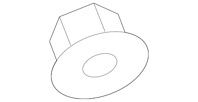 Guard Nut - Porsche (N-907-088-03)