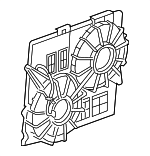 89022523 - Belts &amp; Cooling: Engine Cooling Fan Shroud for GM Image