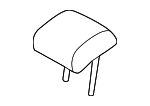 KPE688140C02 - Body: Headrest for Mazda: CX-70, CX-90 Image