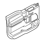 HL3Z1823942AA - Body: Door Trim Panel for Ford: F-150 Image