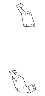 8701A703 - Body: Radio Bracket for Mitsubishi Image