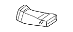 2068313300 - Body: Center Duct for Mercedes-Benz Image