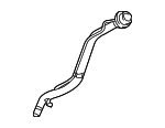 5L8Z9034B - Fuel System: Filler Pipe for FORD Image