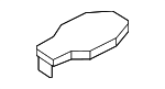 969177JA1A - Body: Cup Holder Cover for Nissan Image