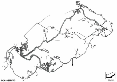 Main Wiring Harness, Duplicate for 2014 BMW M235iX #0