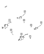 68261277AA - Electrical: Front Door Wiring, Left for Mopar Image