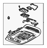 84661216 - : Overhead Console for Cadillac: CT5 Image