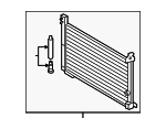 884A011020 - HVAC: Condenser Assembly for Lexus: LC500 Image