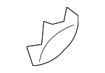 739439BU3A - Body: Interior Grab Bar Cap for Nissan Image