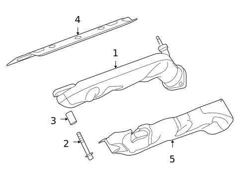 Exhaust Manifold for 2011 Land Rover Range Rover Sport #0