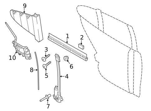Rear Door for 2013 Porsche Panamera #0