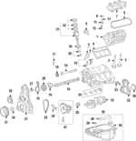 12589016 - Engine: Camshaft Seal for GM Image