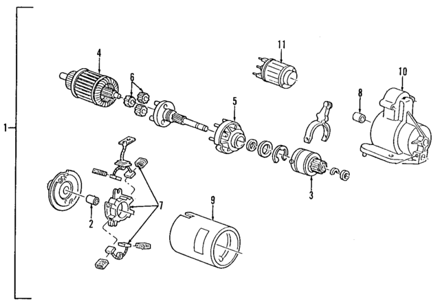 SW2506 - Electrical: Starter Solenoid for Ford: Contour, Escort, Taurus, Windstar | Lincoln: Continental | Mercury: Cougar, Mystique Image