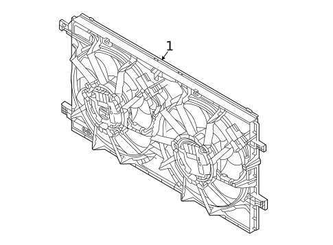 Cooling Fan for 2021 Volvo XC40 Recharge #0