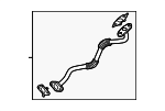 282482MHA0 - Engine: Oil Return Tube for Kia Image