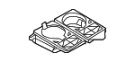 51167022816 - Body: Cup Holder for BMW: 745i, 745Li, 760i, 760Li Image
